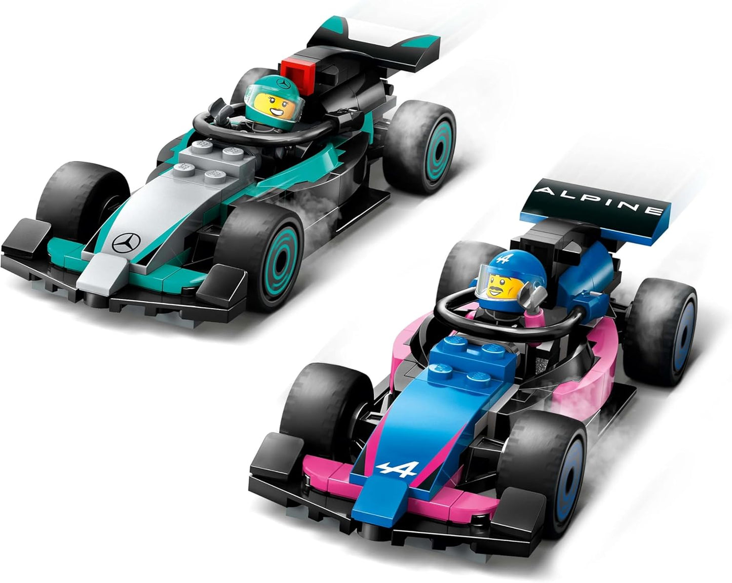 LEGO City F1 Garage with Mercedes-AMG and Alpine Cars Kit