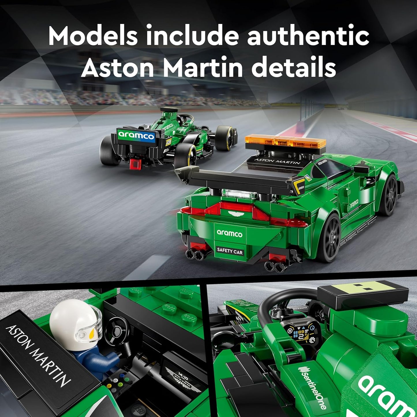LEGO 76925 - Speed Champions Aston Martin Safety Car and AMR23